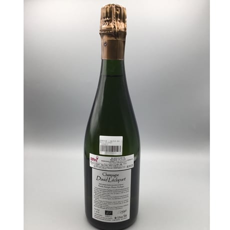 Champagne Cuvée l'Amateur Blanc de Blanc　David LÉCLAPART　キュヴェ・ラマトゥール　ダヴィッド・レクラパール