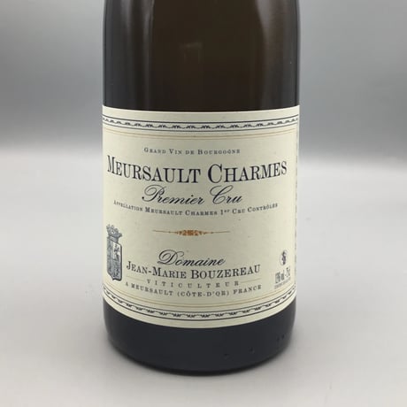 Meursault 1er Charmes 2022 Jean-Marie Bouzereau ジャン・マリー・ブズロー