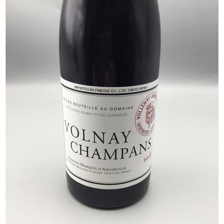 Volnay 1er Champans　2018　Marquis Dangerville　ヴォルネイ・1ＥＲ・シャンパン　2018　マルキ・ダンジルヴィーユ