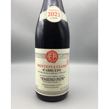 Montepulciano dʼAbruzzo Branella Vecchie Vigne 2021 Emidio Pepe エミディオ・ペペ