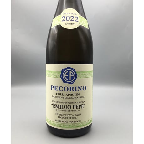 Pecorino Colli Aprutini 2022 Emidio Pepe エミディオ・ペペ