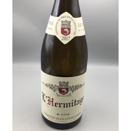 L'HERMITAGE・BLANC  2017  DOMAINE JEAN-LOUIS CHAVE  エルミタージュ・ブラン　2017　ジャン・ルイ・シャーヴ