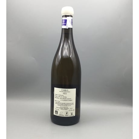 Chablis 2023 Alain Mathias　シャブリ　2023　アラン・マティアス