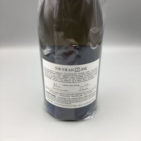 Bishop Creek Chardonnay 2019 Nicolas-Jay ビショップ・クリークCH　二コラ・ジェイ