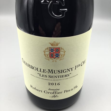 Chambolle-Musigny 1er Les Sentiers　2016　Robert Groffier　シャンボール・ミュジニー　1ER　レ・サンティエ　2016　ロベール・グロフィエ