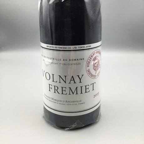 Volnay 1er  Fremiets 2019 Marquis D'angerville ヴォルネイ 1ＥＲ フレミエ 2019 マルキ・ダンジルヴィーユ