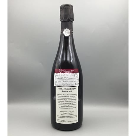 Champagne Dizy Les Terres Rouges Blanc De Noir 2015/ Jacquesson　ディジー・テッレ・ルージュ・ブラン・ド・ノワール/ジャクソン