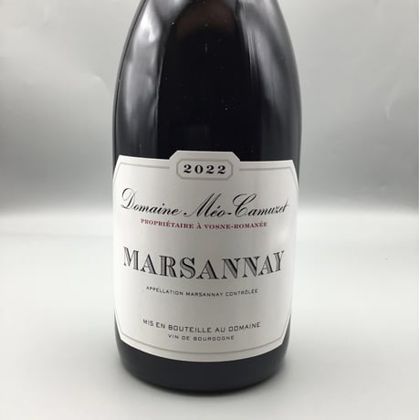 Marsannay 2022/ Domaine Meo Camuzet マルサネ/ドメーヌ メオ・カミュゼ