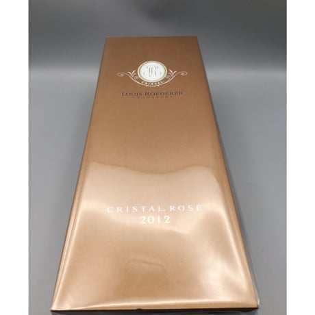 Cristal Rose  Box 2012 Louis Roederer 　クリスタル・ロゼ　ボックス付　ルイ・ロデレール