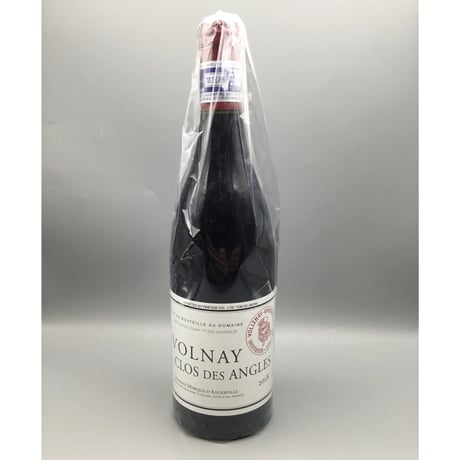 Volnay 1er Clos Des Angles 2018 Marquis D'angerville ヴォルネイ 1er クロ デ ザングレ 2018 マルキ・ダンジルヴィーユ