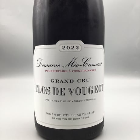 Échezeaux 2022/E Rouget＆Clos De Vougeot GC 2022 Domaine Meo-Camuzet エマニュエル・ルジェ&Mカミュゼ