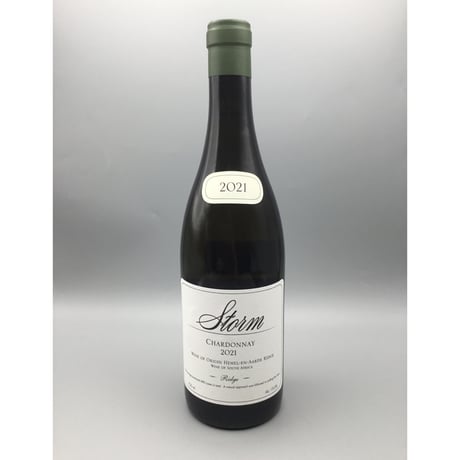 Ridge Chardonnay 2021 Storm Wines リッジ・シャルドネ　ストーム・ワインズ