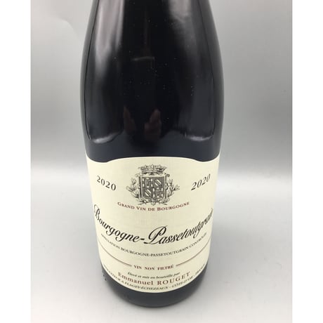 条件付Bourgogne Passetoutgrain 2020 / Emmanuel Rouget ブルゴーニュ・パストゥーグラン　エマニュエル・ルジェ
