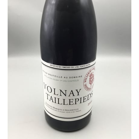 Volnay 1er Taillepieds 2020　Marquis Dangerville ヴォルネイ 1ＥＲ タイユピエ　2020　マルキ・ダンジルヴィーユ
