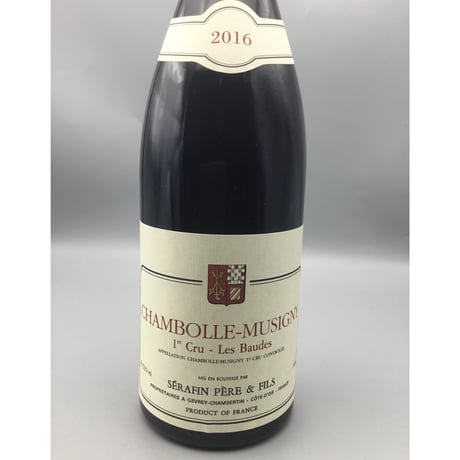 Chambolle-Musigny 1er  Les Baudes 2016 / Serafin   シャンボール・ミュジニー 1er レ・ボード 2016 セラファン