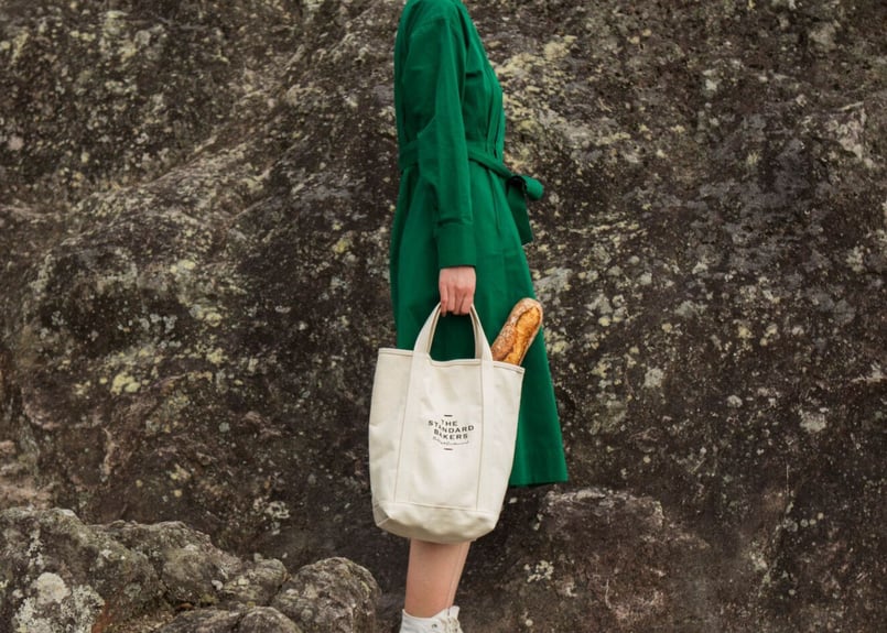 メンズ Ernest W. Baker Patched Rose トートバッグ ブラック | Lyst 
