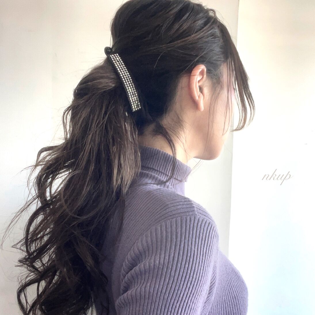 バナナクリップ　スヌーピー スヌーピーのヘアアクセがキュート！“隠れスヌーピー”の千鳥柄風