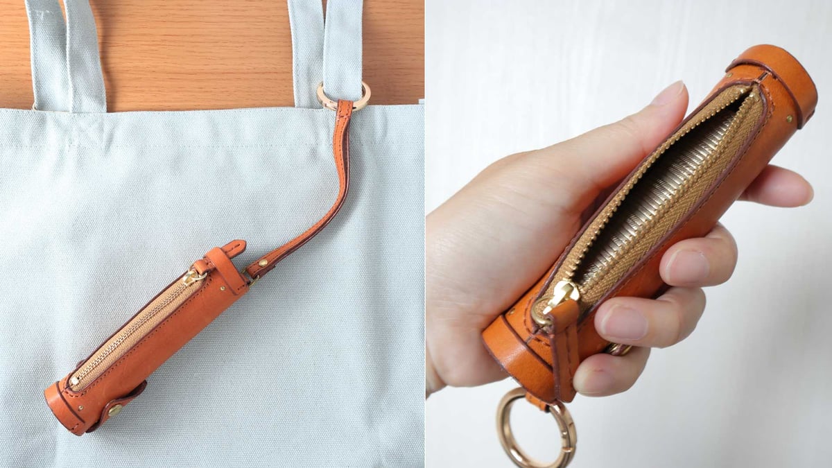 円筒型コインケース新発売です！ | Shumi te BACO