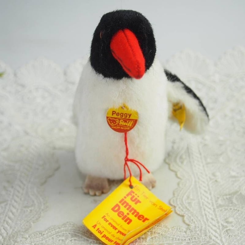 送料無料☆シュタイフ☆Peggy Penguin 12cm オールID's完品☆ペンギン 