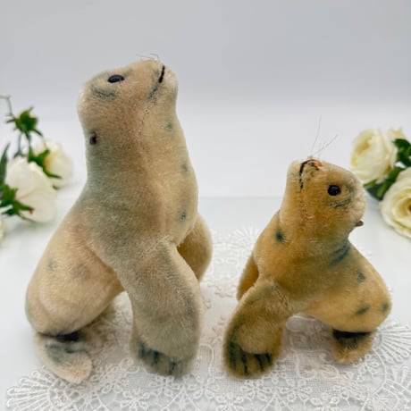 送料無料★シュタイフ★Robby Seal 14cm★アザラシのロビー/海豹★ビンテージ★Steiff/STEIFF