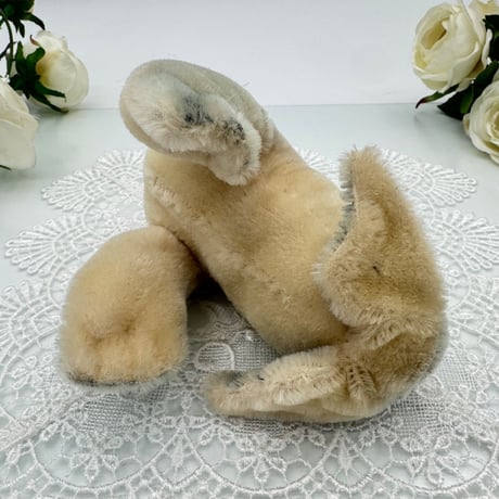 送料無料★シュタイフ★Robby Seal 14cm★アザラシのロビー/海豹★ビンテージ★Steiff/STEIFF