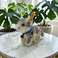 送料無料★シュタイフ★Tabby 1936 12cm ヒストリックミニチュア タビー 1936年レプリカ/猫/ネコ★ビンテージ★Steiff/STEIFF