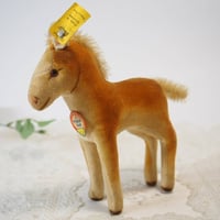 送料無料★シュタイフ★Foal 14cm オールID's完品★子馬/フォール★ビンテージ/アンティーク★STEIFF★
