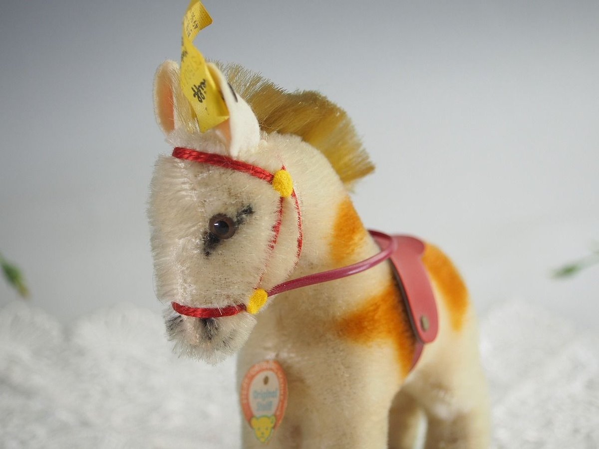 送料無料☆シュタイフ☆Pony 12cm オールID's完品☆ポニー