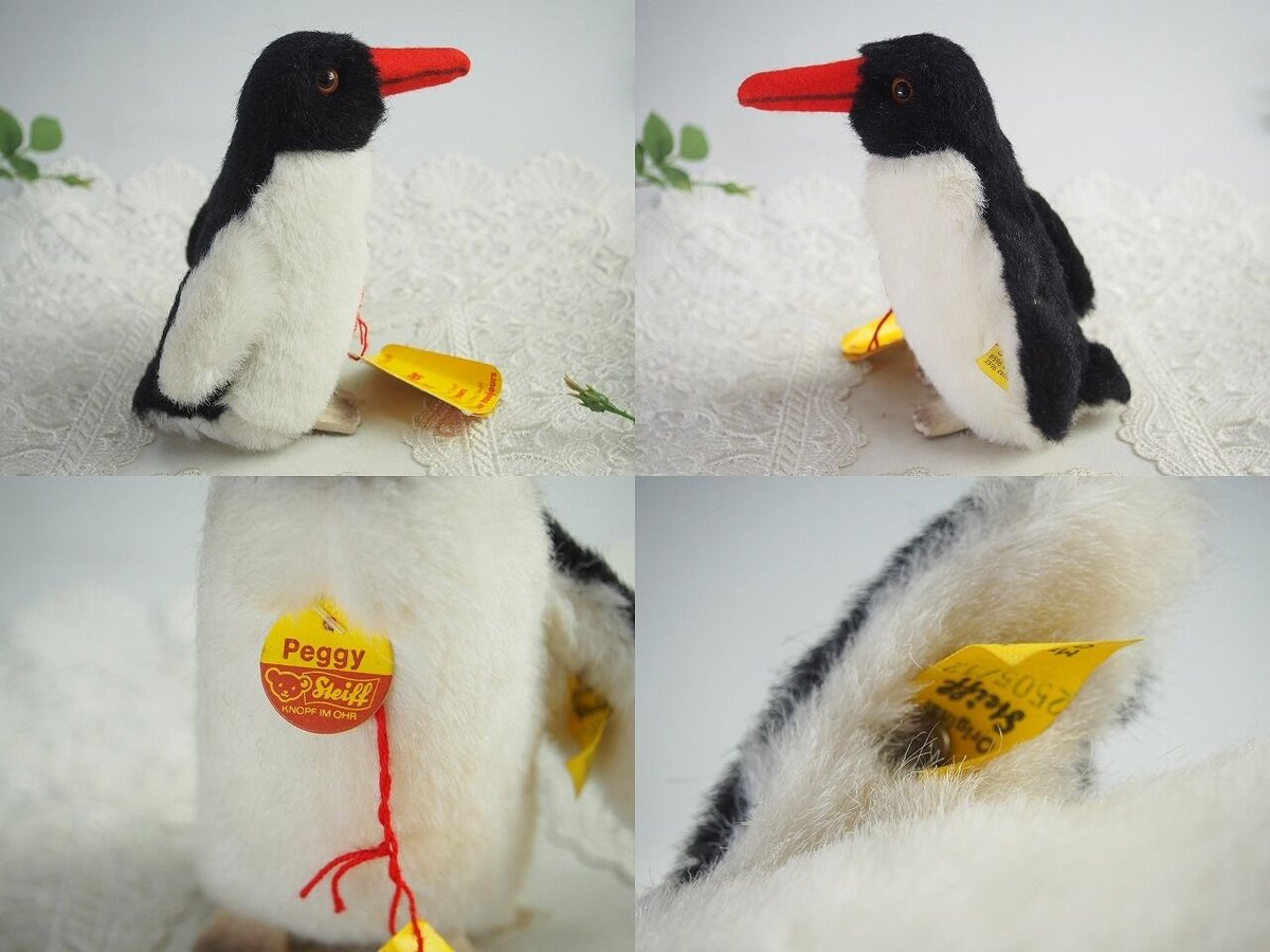 送料無料☆シュタイフ☆Peggy Penguin 12cm オールID's完品☆ペンギンのペギ 送料無料☆シュタイフ☆Peggy Penguin 12cm オールID's完品☆ペンギンのペギ