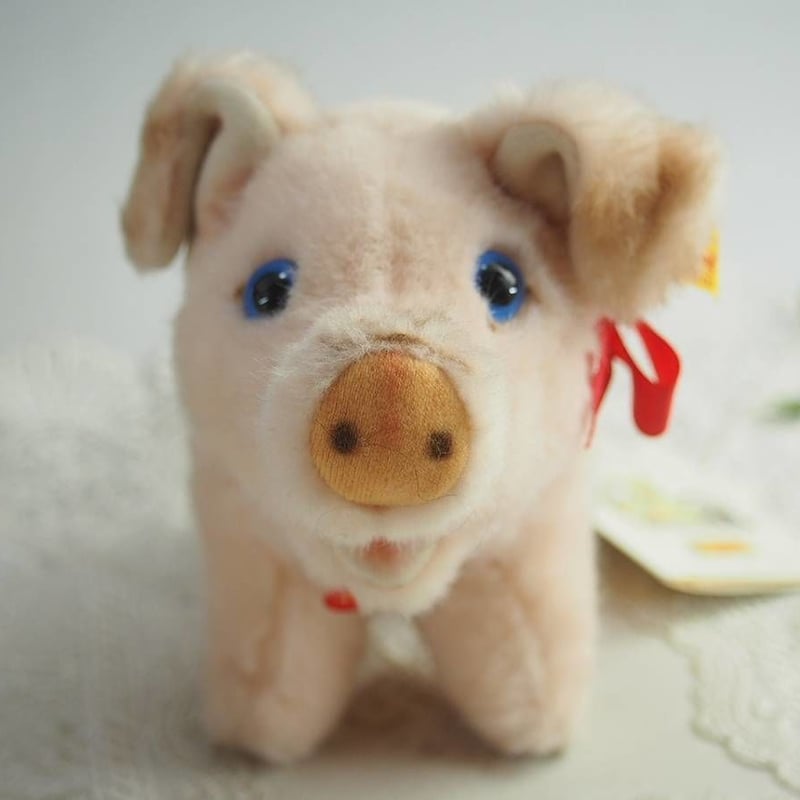 送料無料☆シュタイフ☆Piggy Pig 18cm オールID's完品☆ブタのピギー