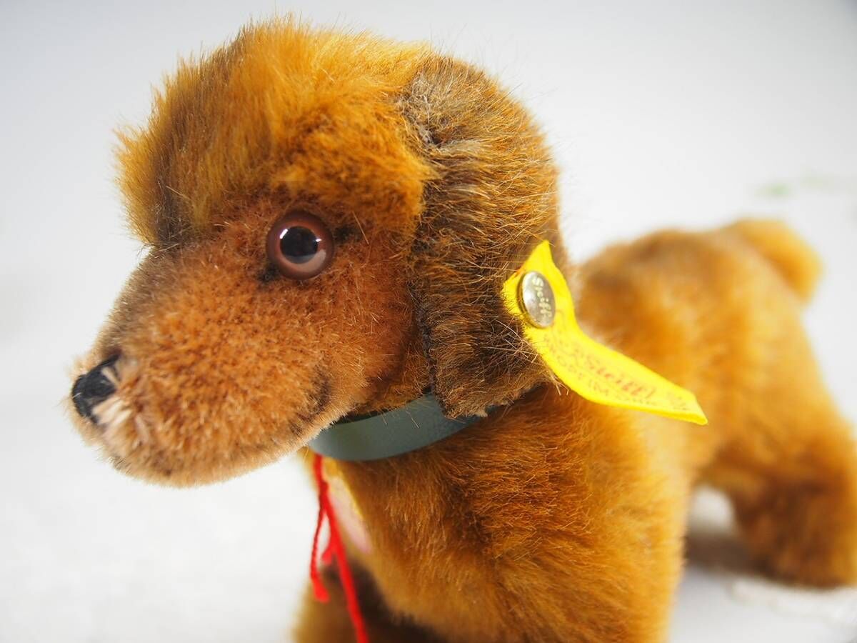 送料無料★シュタイフ★Hexie Dachshund 12cm オールID's完品★ダックスフントのヘキシー/犬★STEIFF★