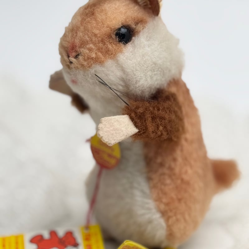 送料無料☆シュタイフ☆Goldy Hamster 12cm オールID's完品
