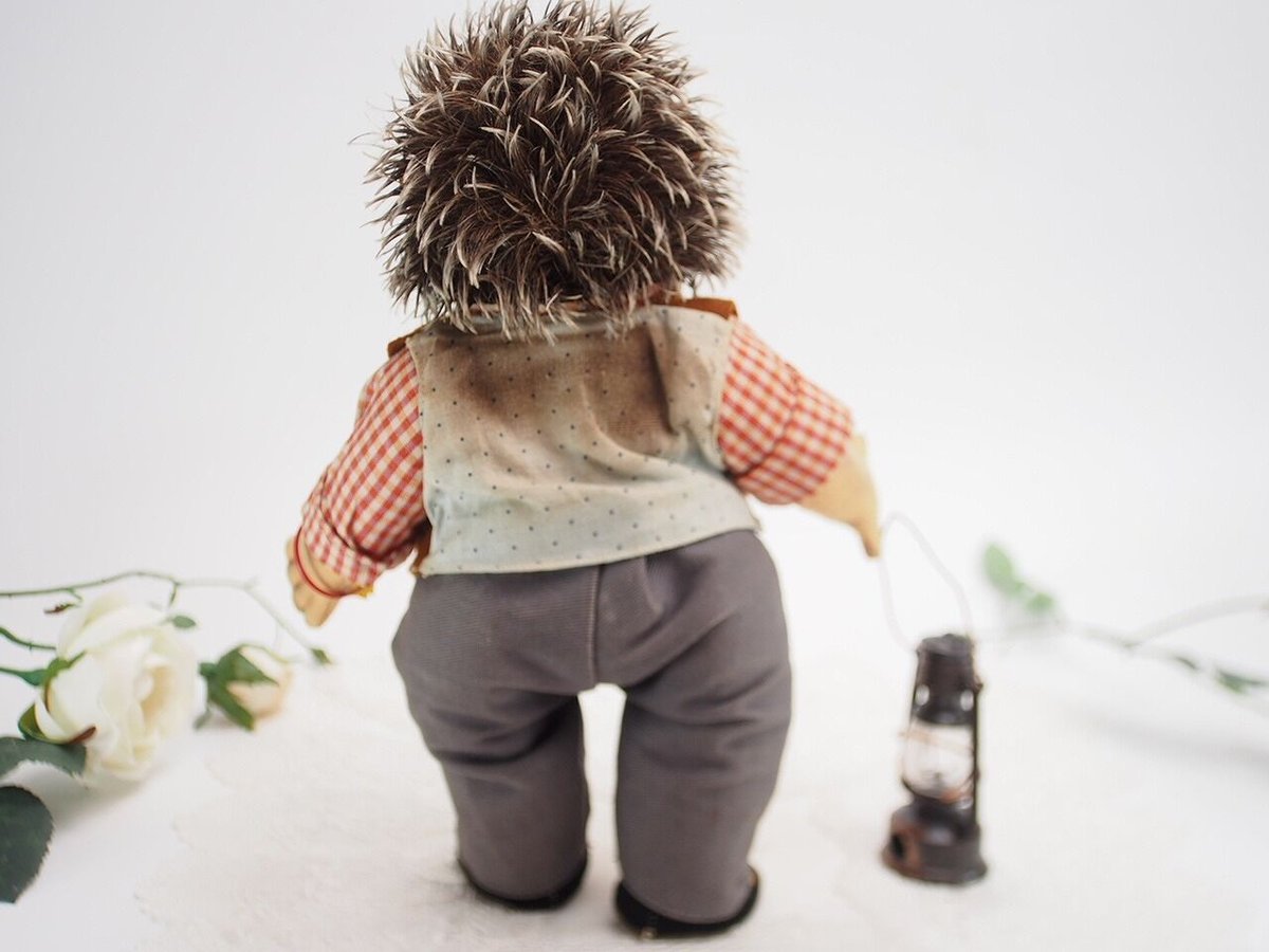 Steiff ハリネズミのMECKI & MICKI 28cmと17cm 4体