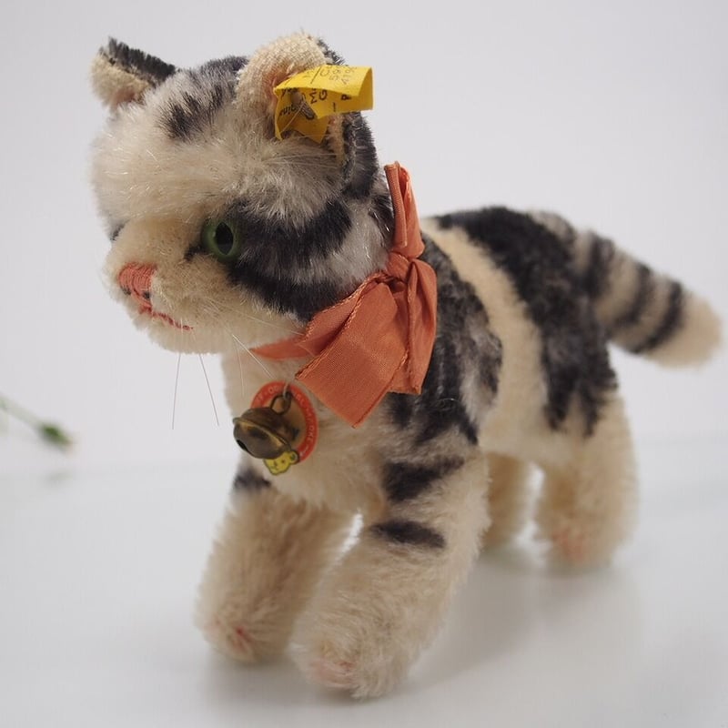 シュタイフ★Cat Tabby 7cm★(最小サイズの)タビーキャット/ねこ/猫