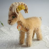 ★送料無料★シュタイフ★Rocky Capricorn Goat 14cm オールID's完品★1968年製 山羊のロッキー★アンティーク★STEIFF★