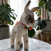 送料無料★シュタイフ★Grissy Donkey 17cm★ロバのグリッシー/驢馬/ドンキー★ビンテージ/アンティーク★Steiff/STEIFF