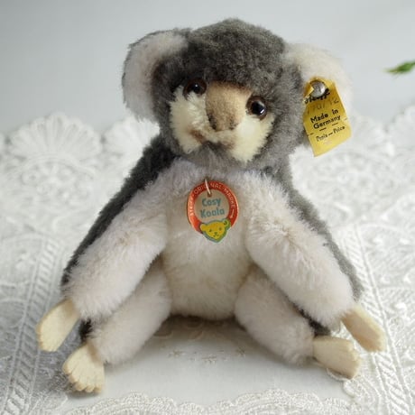 送料無料★シュタイフ★Cosy Koala 12cm オールID's完品★コアラ★ビンテージ/アンティーク★STEIFF★