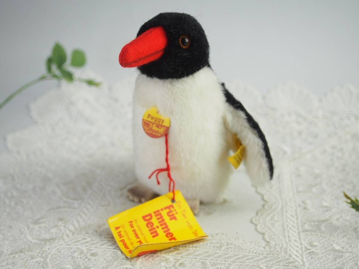 送料無料☆シュタイフ☆Peggy Penguin 12cm オールID's完品☆ペンギンのペギ...