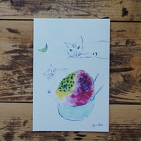 イケダユーコ/ねことかき氷