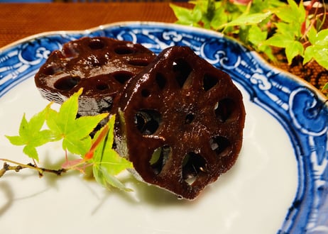 おはぐろ蓮根万年煮
