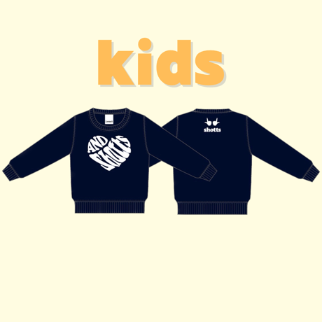 【kids】♡ANDshottsスウェット※受注販売