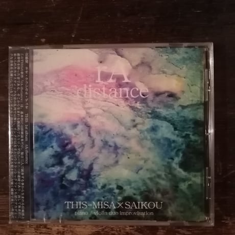 THIS＝MISA×SAIKOU  [ rA distance ]  (1drinkチケット付き)