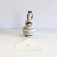 足田メロウ 「猫付きだるま」４