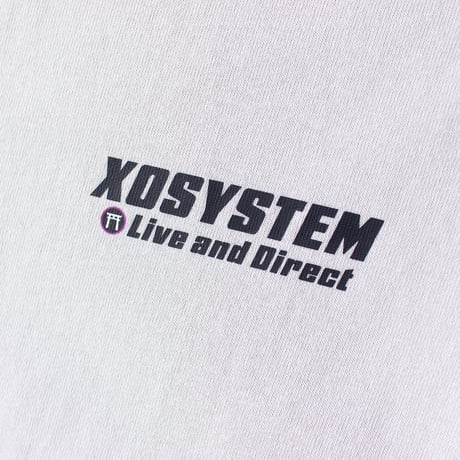 XOSYSTEM｜XO LIVE AND DIRECT 9.1oz BIG TEE