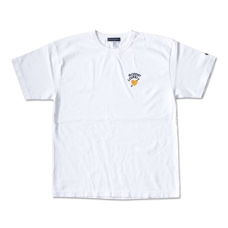 LINX｜LINX × HAND SIGN PAINTERS "MONDAY LOVERS" 8.5oz TEE｜OFF WHITE / YELLOW
