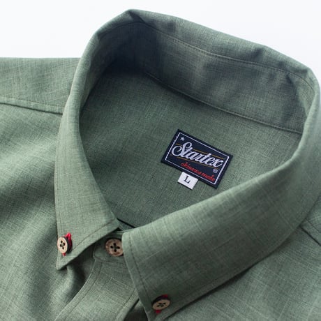 ST-286｜STARTEX｜MEN'S KARIYUSHI WEAR｜YJF V2 -SLIM- / KHAKI GREEN