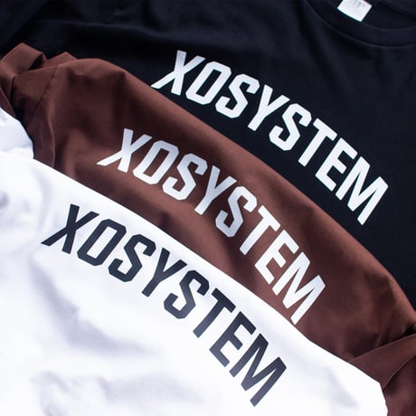 XOSYSTEM｜XO ARCH LOGO 6.5oz L/S TEE