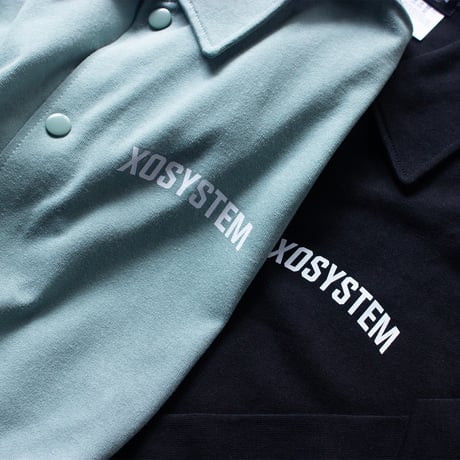 XOSYSTEM｜XO ARCH LOGO COTTON COACH JACKET
