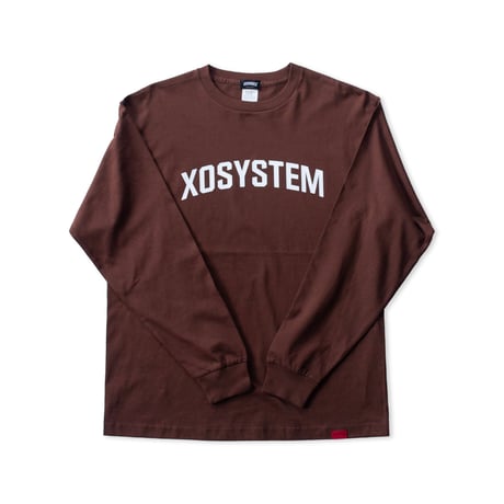 XOSYSTEM｜XO ARCH LOGO 6.5oz L/S TEE
