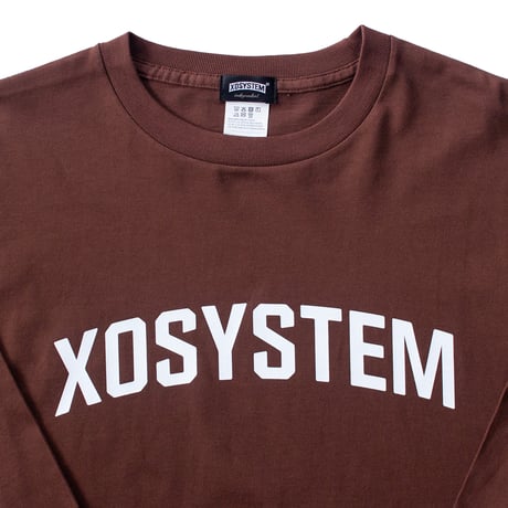 XOSYSTEM｜XO ARCH LOGO 6.5oz L/S TEE